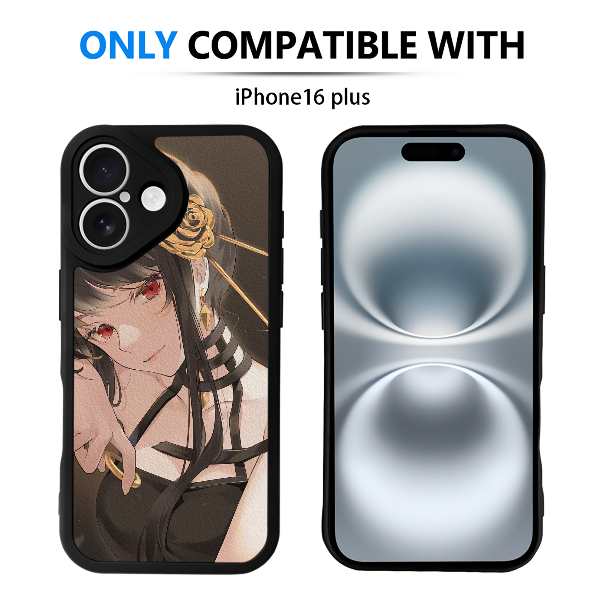 （画像用） SPY×FAMILY间谍家家酒 【iPhone 16シリーズ対応】シリコンスマホケース（レザー調） 材質：シリコン